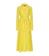 Dolce & Gabbana Floral-lace Belted Trench Coat