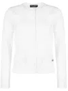 Dolce & Gabbana Lace-inserts Buttoned Cardigan In White