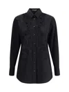 Dolce & Gabbana Women Lace Inserts Shirt