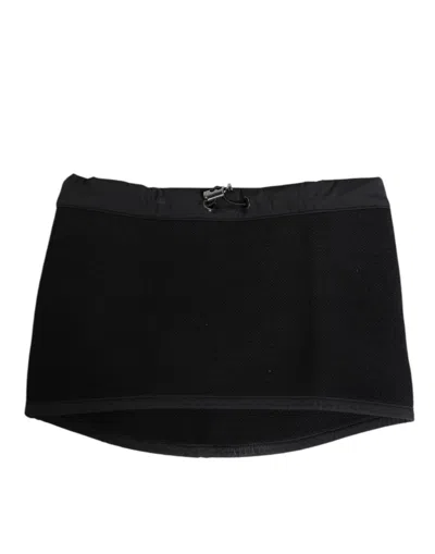 Dolce & Gabbana Lace Knit Shawl In Black