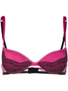 Dolce & Gabbana Dolce&gabbana Lace Panel Bra In Multicolor