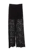 Dolce & Gabbana Lace Pants In Black