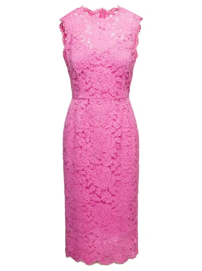 Dolce & Gabbana Lace In Pink
