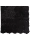 Dolce & Gabbana Lace Scarf In Black