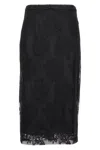 Dolce & Gabbana Lace Sheath Skirt Skirts