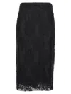 Dolce & Gabbana Lace Sheath Skirt Skirts