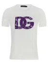 Dolce & Gabbana Cotton Crewneck T-shirt In White