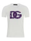 Dolce & Gabbana Cotton Crewneck T-shirt In White