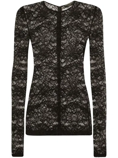 DOLCE & GABBANA LACE TOP