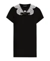 Dolce & Gabbana Lace-trim Blouse In Black