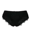 Dolce & Gabbana Dolce&gabbana Lace-trim Briefs In Black