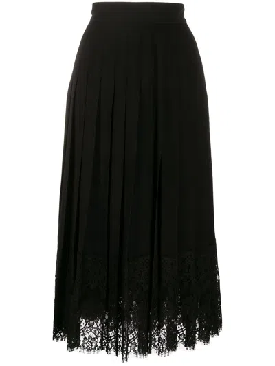 Dolce & Gabbana Lace-trim Maxi Skirt