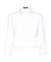Dolce & Gabbana White Shirt With Lace In White