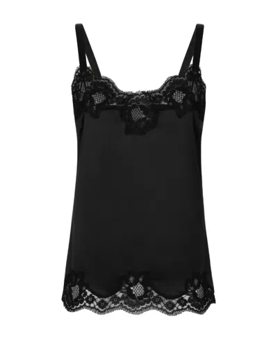 DOLCE & GABBANA LACE TRIM SLING