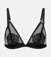 Dolce & Gabbana Soft Cup Triangle Bra For Women In Black