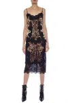 Dolce & Gabbana Lace-trimmed Top In Multi