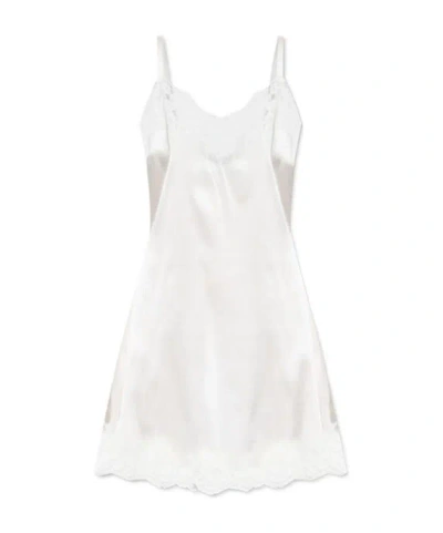 Dolce & Gabbana Dolce  Gabbana Lace Trimming Mini Dress