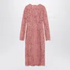Dolce & Gabbana Women Branded Floral Cardonetto Lace Sheath Dress