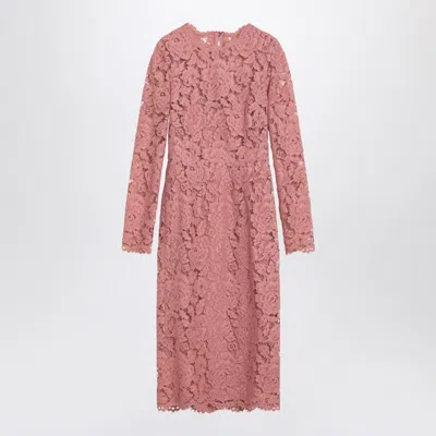 DOLCE & GABBANA DOLCE & GABBANA LACE TUBE LONGUETTE DRESS