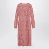 Dolce & Gabbana Women Branded Floral Cardonetto Lace Sheath Dress