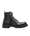 Dolce & Gabbana Lace-up Ankle Boots In Black