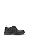 Dolce & Gabbana Leather Oxford Lace-ups In Black