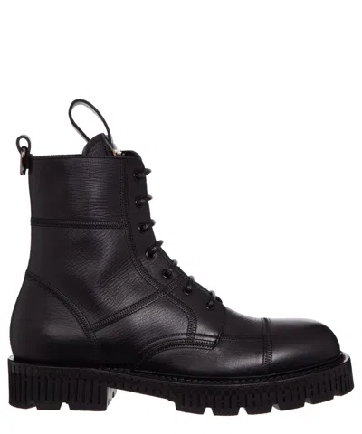 Dolce & Gabbana Lace-up Boots