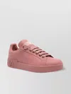 Dolce & Gabbana Embossed-logo Leather Sneakers