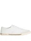 Dolce & Gabbana Lace-up Low-top Sneakers In White