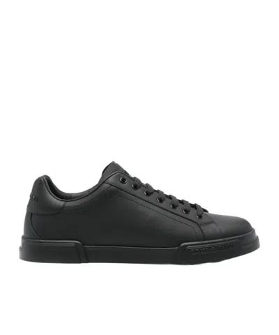 DOLCE & GABBANA DOLCE  GABBANA LOGO EMBOSSED SNEAKERS