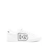 Dolce & Gabbana Canvas Sneakers With Round Toe And Rubber Sole
