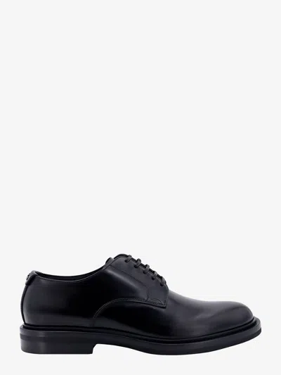 Dolce & Gabbana Lace Up Shoe In Black