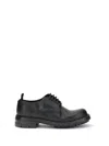 Dolce & Gabbana Leather Oxford Lace-ups In Black