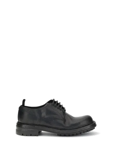 Dolce & Gabbana Lace-up Shoes In Black