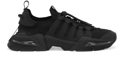 Dolce & Gabbana Airmaster Low-top Sneakers In Black