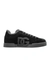 Dolce & Gabbana Lace-up Sneakers In Black