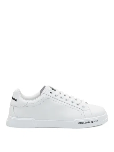 DOLCE & GABBANA ZAPATOS CON CORDONES - BLANCO