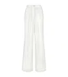 Dolce & Gabbana Lace Flower Bell Bottoms