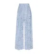 Dolce & Gabbana Flared Floral Lace Pants