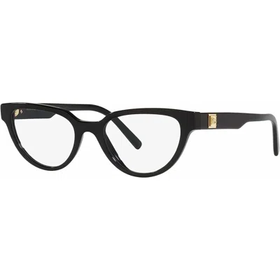 Dolce & Gabbana Ladies' Spectacle Frame  Dg 3358 Gbby2 In Black