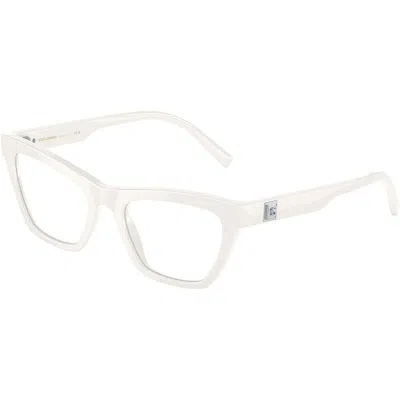 Dolce & Gabbana Ladies' Spectacle Frame  Dg 3359 Gbby2 In White