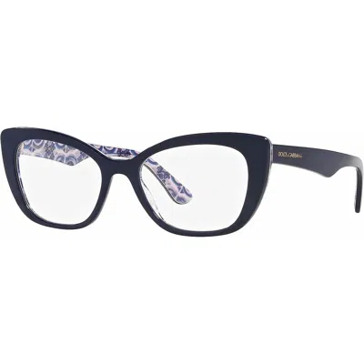 Dolce & Gabbana Ladies' Spectacle Frame  Dg 3360 Gbby2 In Black