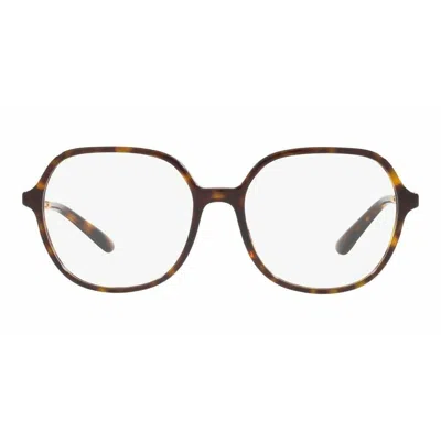 Dolce & Gabbana Ladies' Spectacle Frame  Dg 3364 Gbby2 In Brown