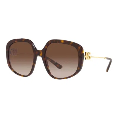 Dolce & Gabbana Ladies' Spectacle Frame  Dg 4421 Gbby2 In Brown