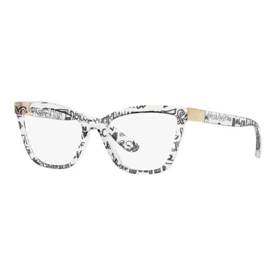 Dolce & Gabbana Ladies' Spectacle Frame  Dg 5076 Gbby2 In White