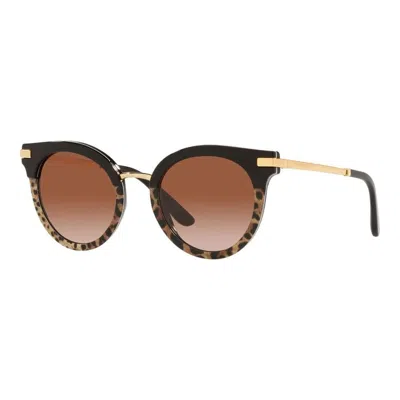 Dolce & Gabbana Ladies' Sunglasses  Dg 4394 Gbby2 In Black