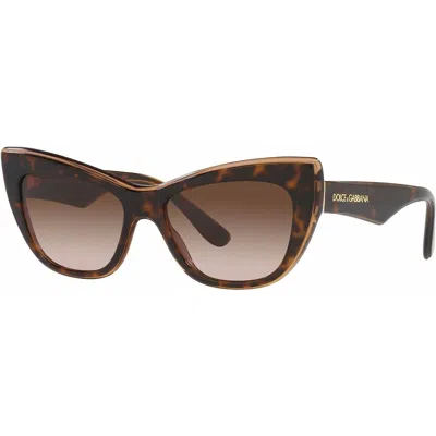 Dolce & Gabbana Ladies' Sunglasses  Dg 4417 Gbby2 In Burgundy