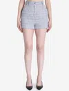 Dolce & Gabbana Tweed Shorts In Grey