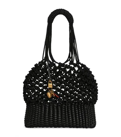 Dolce & Gabbana Lambskin-blend Carla Tote Bag