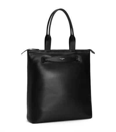 DOLCE & GABBANA LAMBSKIN TOTE BAG